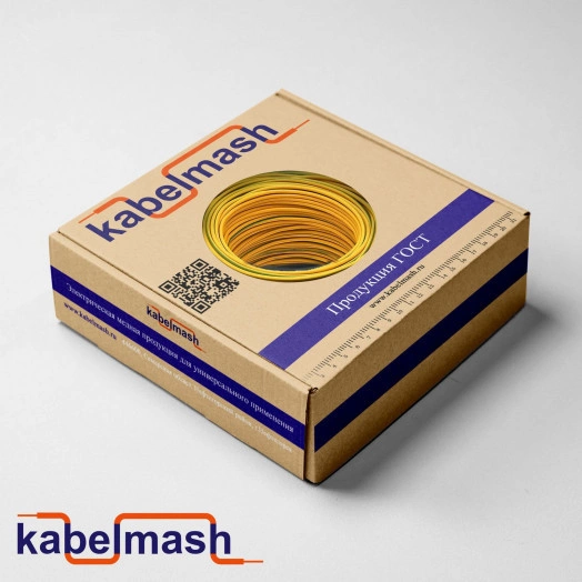 Провод силовой ПуГВнг(А)-LS 1х1,5 ж/з(100м)коробка ТРТС