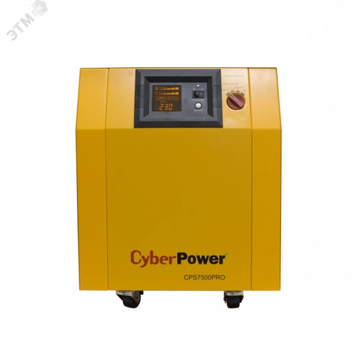 Источник бесперебойного питания UPS Online 10000VA/10000W USB/RS-232/Dry/EPO/SNMPslot/BM/ENV/RJ11/45/ВБМ (6 IEC С13 1 IEC C19 terminal) OL10KERTHD CyberPower