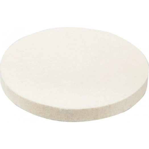 Насадка полировальная из фетра на липучке, 125мм