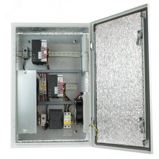 Уличная станция с термостабилизацией и оптическим кроссом