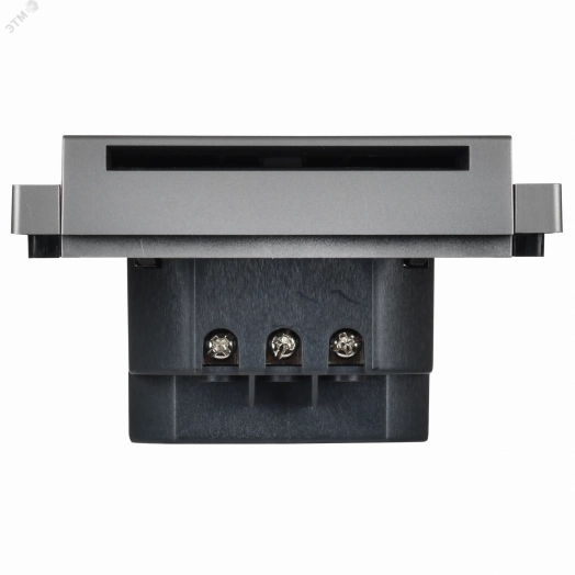 FORTE&PIANO Выключатель карточный 30А FP543 сталь IEK