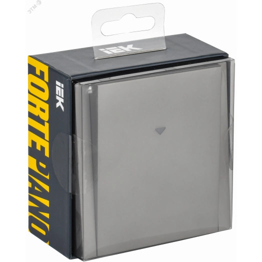 FORTE&PIANO Выключатель карточный 30А FP543 сталь IEK