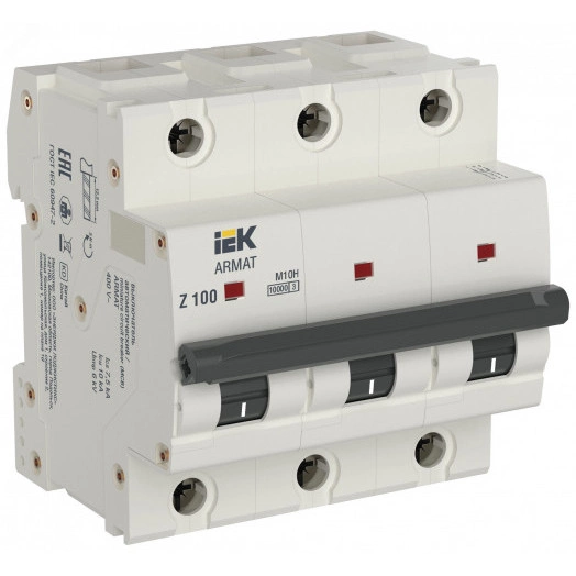 ARMAT Автоматический выключатель M10H 3P Z 100А IEK