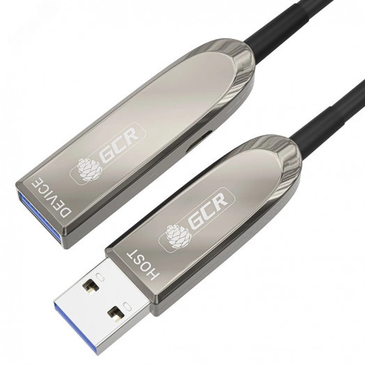 Удлинитель оптический USB 3.0 AM на AF, 20 м., высокоскоростной