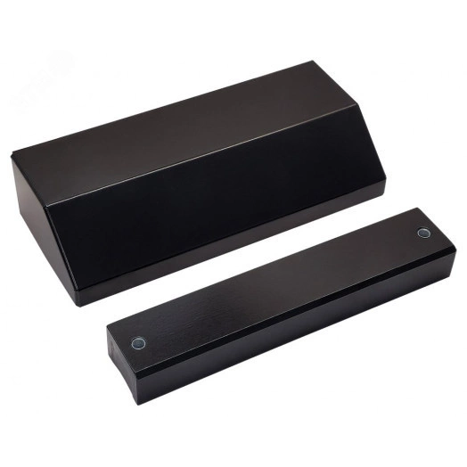 Замок электромагнитный ALM-350FT-12/24V, усилие удержания якоря 350 кгс, черный