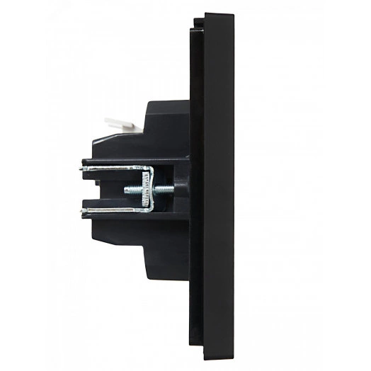 FORTE&PIANO Выключатель 2-клавишный 10А FP105 черный IEK