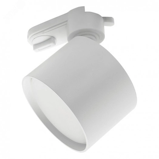 Светильник трековый на шинопровод ДПО-15w GX53 без лампы IP40 белый