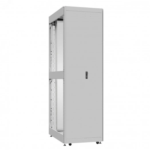 Шкаф серверный 52U 800х1200 передняя дверь: одностворчатая перфорированная IP20. задняя дверь: одностворчатая глухой металл IP51. боковые панели: без. цвет: серый RAL7035 