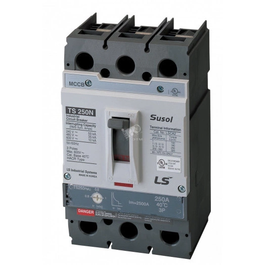 Выключатель автоматический TS250N (50kA) FMU 250A 3P3T