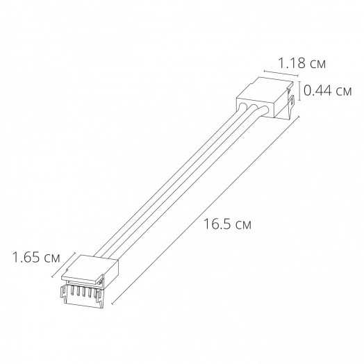 Коннектор токопроводящий Arte Lamp STRIP-ACCESSORIES A31-10-MIX Пластик Белый
