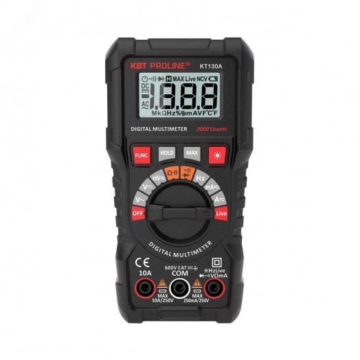 Мультиметр цифровой KT 130A серия PROLINE