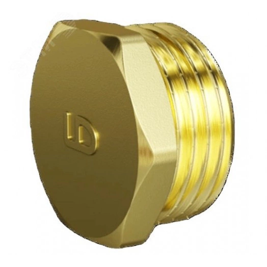 Пробка 1' НР латунь