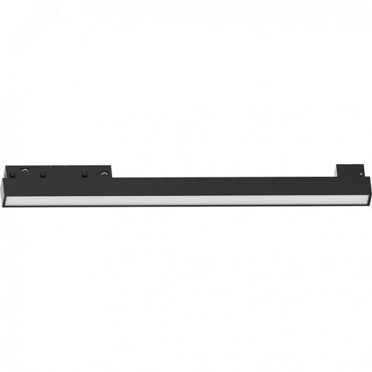 Светильник светодиодный трековый магнитный на шинопровод ДПО-18w 4000К 1440Лм 48v черный