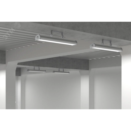 Светильник светодиодный Айрон 3.0 1,2м 30 Вт 4000 K с опаловым рассеивателем ПММА аварийный автономный постоянного действия