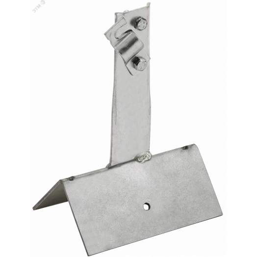 Держатель проводника круглого 6-10мм винтовой для конька широкого h=80мм нержавеющая сталь IEK