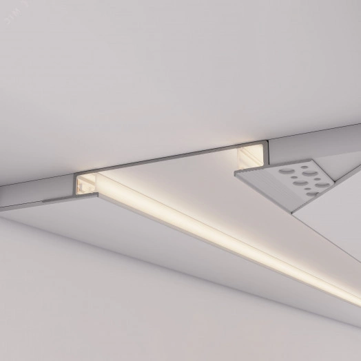 Профиль FANTOM-W75-DUAL-2000 WHITE (Алюминий)