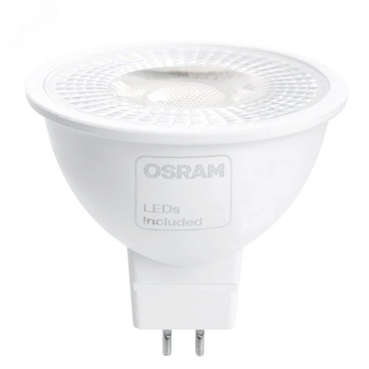 Лампа светодиодная LED 7вт 230в G5.3 дневной с линзой 38 гр. Feron.PRO