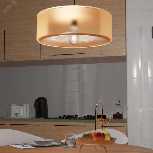 Лампа светодиодная филаментная LED 21 Вт 1950 лм 4100К А70 груша нейтральный E27 AC 210-240В IP20 Basic Gauss