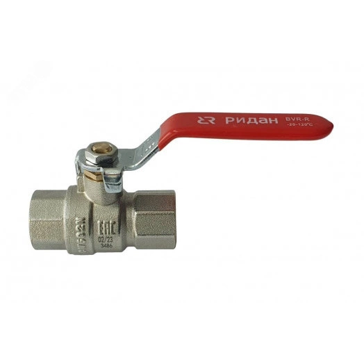 Кран шаровой BVR-R PN40 DN 50 с внутренней резьбой Т от -20С +120 град. материал корпуса латунь