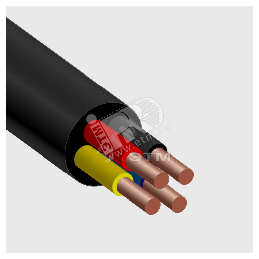 Кабель контрольный КВВГнг (А) LS 4*1 ТРТС