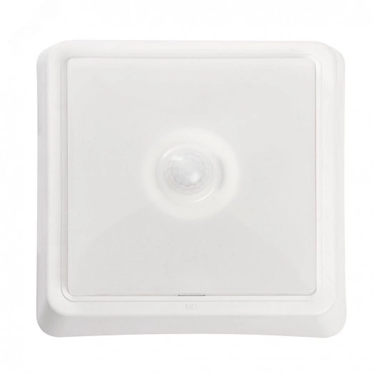 Светильник светодиодный ДБО-20w с датчиком 4000К 1600Лм квадратный белый