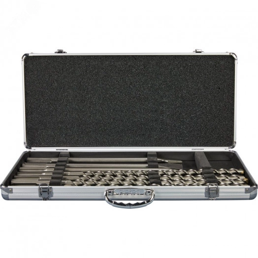 Набор буров и долот SDS-MAX, 7 шт.