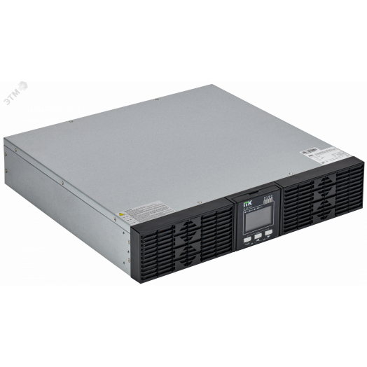 Источник бесперебойного питания Online Rackmount 2000 ВА/2000 Вт, однофазный с LCD дисплеем 72VDC без АКБ 2U с рег. з/у