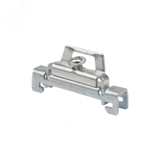 Ограничитель на DIN-рейку (металл) 1 винт (пакет 10 шт. уп.)