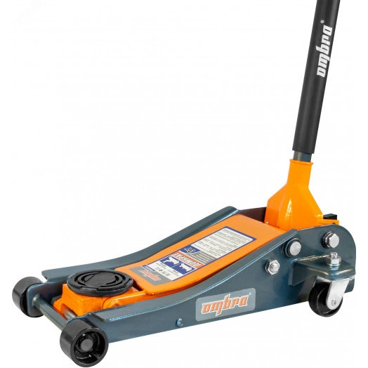 Домкрат подкатной 3 т. гаражный с уменьшенной высотой подхвата, 90-458 мм