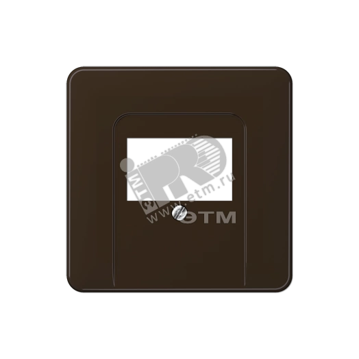 Крышка для ТАЕ розетки  коричневая