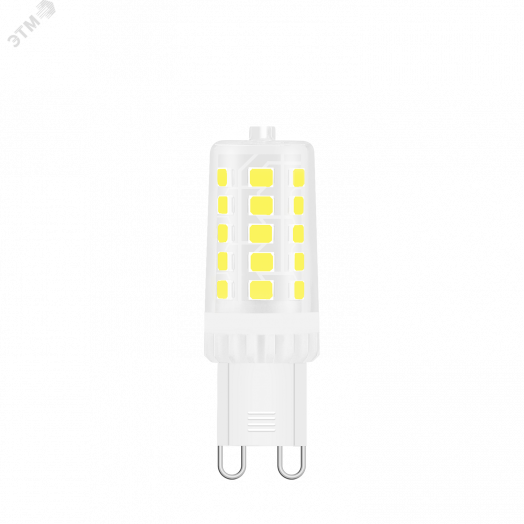 Лампа светодиодная LED 3.5 Вт 460 Лм 4100К белая G9 капсула 220 В керамика Black Gauss
