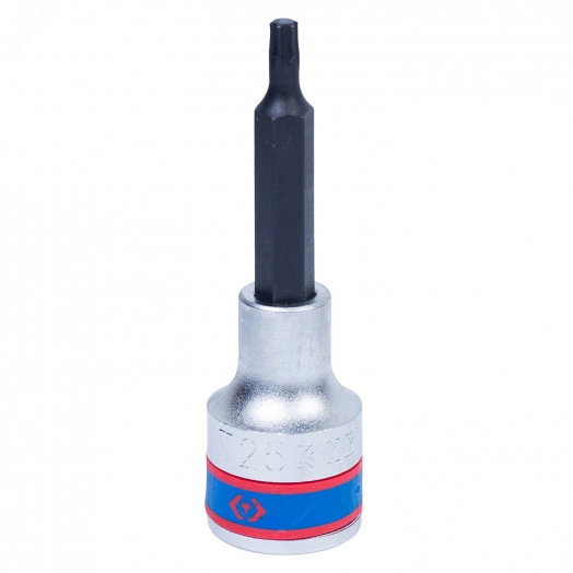 Насадка (бита) торцевая 1/2', TORX, T25, L = 80 мм