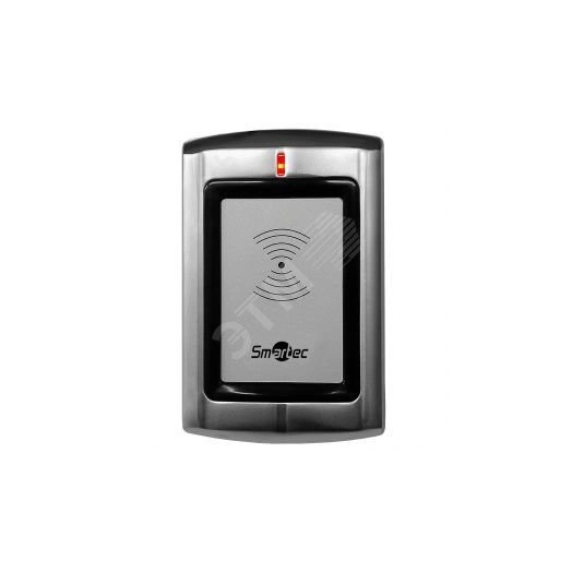 Считыватель MIFARE, интерфейс Wiegand 34, считывание SN, 3-6 см, -30°+60°С, 128x82x28 мм, 10-14 В DC, 40 мA