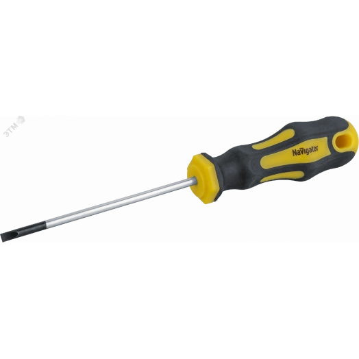 Отвертка шлицевая SL3х75 мм Navigator (NHT-Ot01-SL3-75)