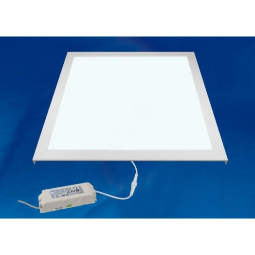 ULP-6060 40W/4000K IP54 CLIP-IN WHITE Светильник светодиодный потолочный встраиваемый. Белый свет (4000K). Корпус белый. В комплекте с и/п. Алюминий. ТМ Uniel