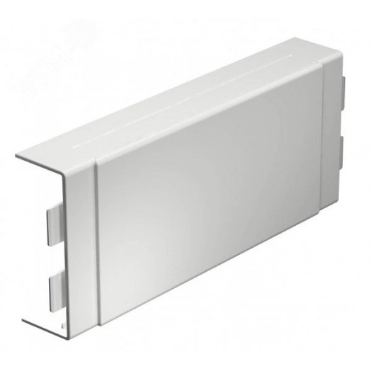 Крышка T-образной секции кабельного канала WDK 40x110 мм (ПВХ, белый)