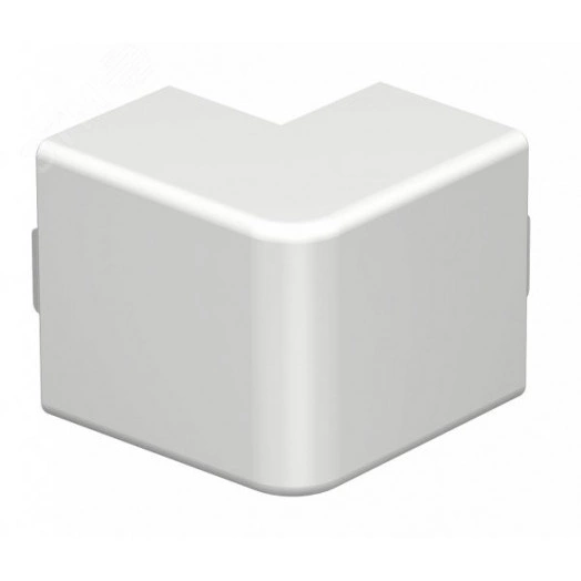 Крышка внешнего угла кабельного канала WDKH 30x45 мм (ABS-пластик, белый)