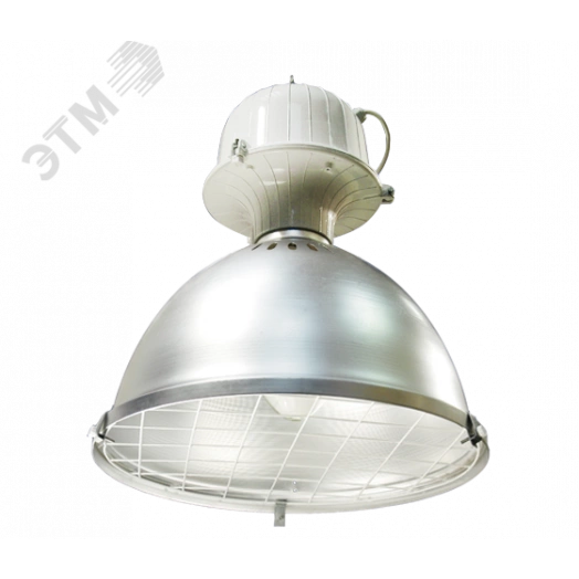 Светильник подвесной ЖСП-01-400-721 встроенный ПРА сетка IP53