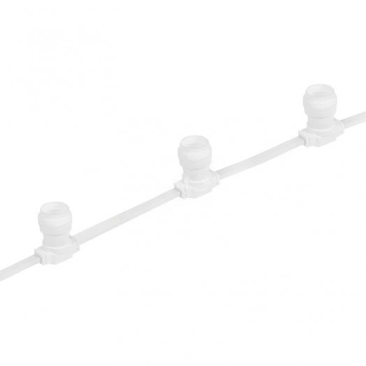 Belt-Light профессиональный 2 жилы шаг 15 см патроны e27 влагостойкая IP65 белый провод