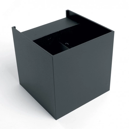 Светильник светодиодный уличный ДБУ-2х3w вверх/вниз 3000K IP54 черный