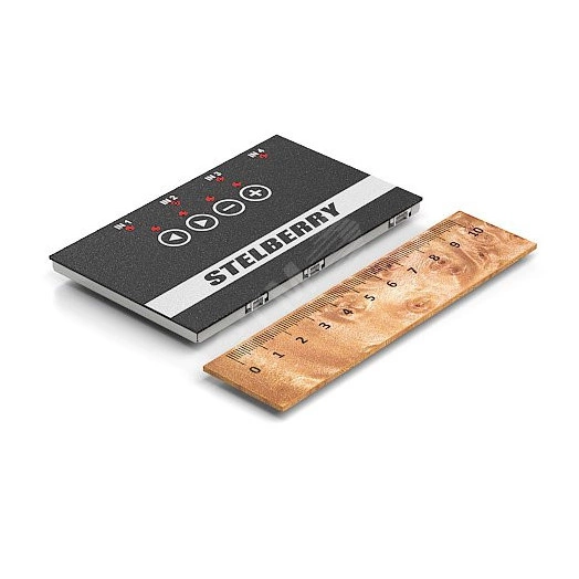 Аудиомикшер полупрофессиональный 4-канальный цифровой с сенсорным управлением для смешивания аудиосигналов с микрофонов