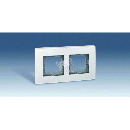 Рамка 3-х местная, Scudo, белый
