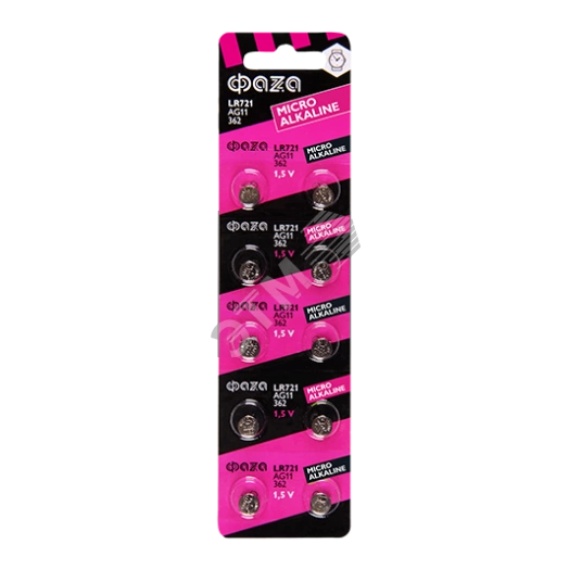 Элемент питания AG11  ФАZА LR 721 BL-10