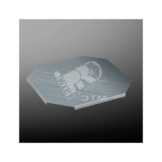 КЛКо500 S=1мм Крышка лотка крестообразного облегченная полимерная