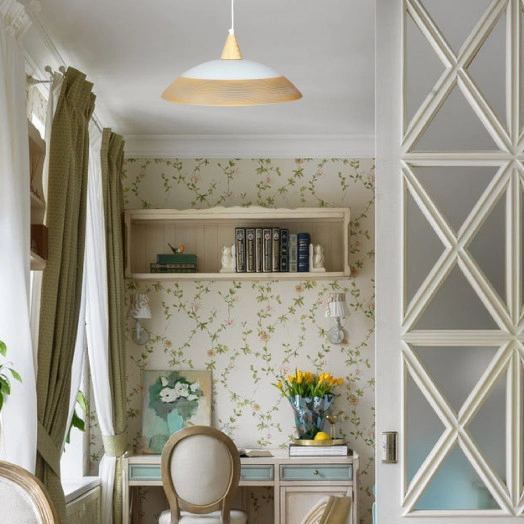 Светильник Колорика Клэр 410 НСБ 72-60 М51 мат.бел.-абрикос.бел.сосна ИУ