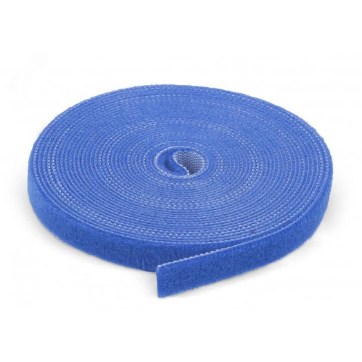 Лента (липучка) в рулоне, ширина 9 мм, длина 5 м, черная