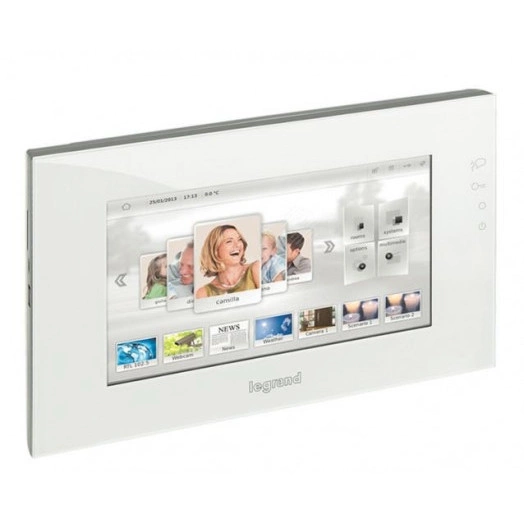 My Home SCS.Тач скрин 10'' белый, емкостной экран