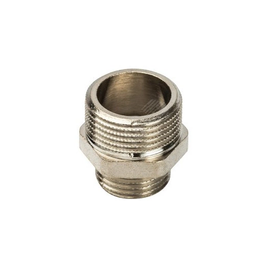 Ниппель НН 3/4'х1/2' переходной, никелированный