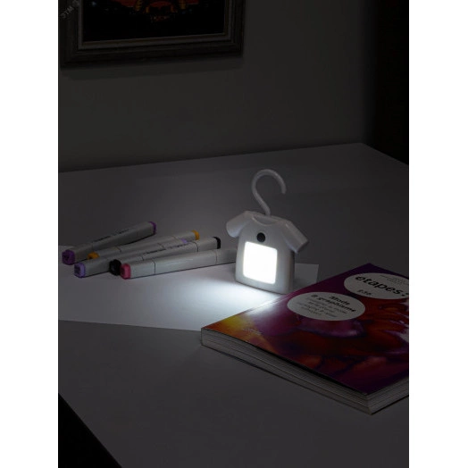 Ночник NLED-485-1W-SW-W белый (48/1344) ЭРА