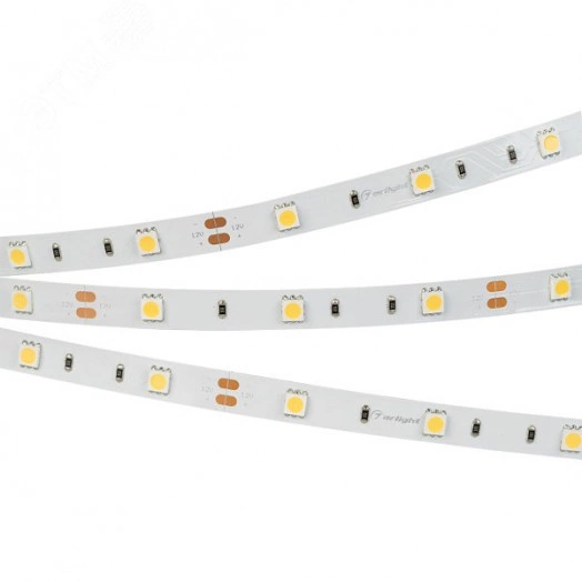 Лента LED RT 2-5000 12V White6000 (5060, 150 LED, LUX) (ARL, 7.2 Вт/м, IP20)